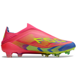 Chuteira Infantil Campo Adidas F50 Elite Sem Cadarço FG Celestial Victory Pack